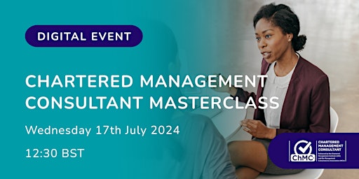 Chartered Management Consultant Masterclass