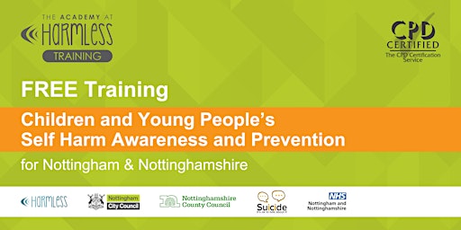 Imagen principal de Wave 4: Children & Young People - Self Harm Prevention (Nottingham/shire)