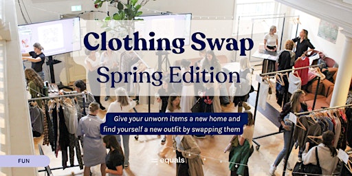 Imagem principal do evento Clothing Swap: Spring Edition