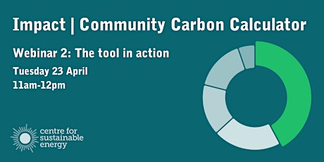 Community Carbon Calculator: the tool in action