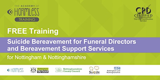 Imagen principal de Wave 4: Suicide Bereavement Training for Services (Nottingham/shire)