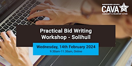 Practical Bid Writing Workshop - Solihull primary image