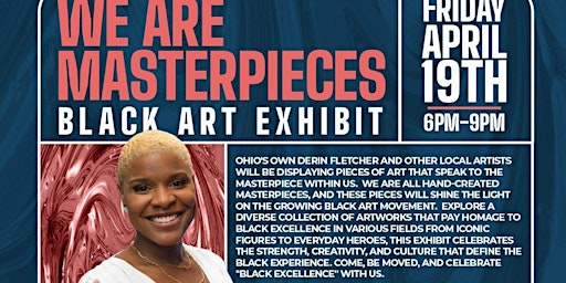 Primaire afbeelding van "We Are Masterpieces" Black Art Exhibit