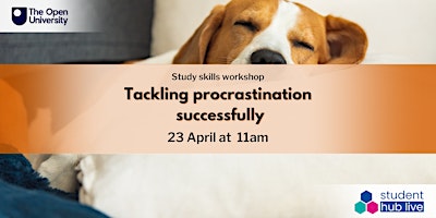 Tackling procrastination successfully (11:00  - 12:00) primary image