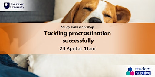 Tackling procrastination successfully (11:00  - 12:00) primary image