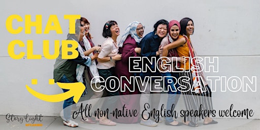 Chat Club CET 7pm - Practice speaking English with friends around the world primary image