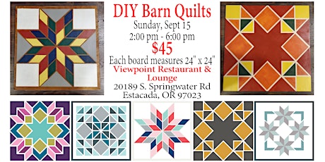 DIY Barn Quilts primary image