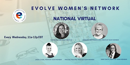 Primaire afbeelding van Evolve Women's Network: National (Virtual)