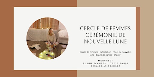 Hauptbild für Cercle de femmes - Cérémonie de nouvelle lune