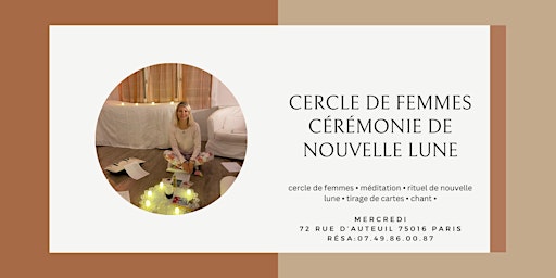 Imagem principal de Cercle de femmes - Cérémonie de nouvelle lune