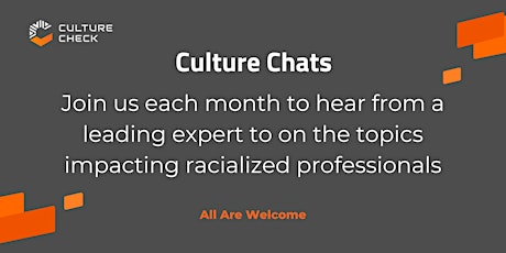 May 01  -Culture Chats Monthly Speaker