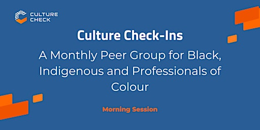 Image principale de May 15 - AM Culture Check-in: A Support Group for Racialized Professionals