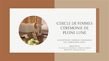 Image principale de Cercle de femmes - Cérémonie de pleine lune