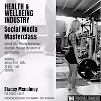Social Media Masterclass - Heath & wellbeing industry primary image