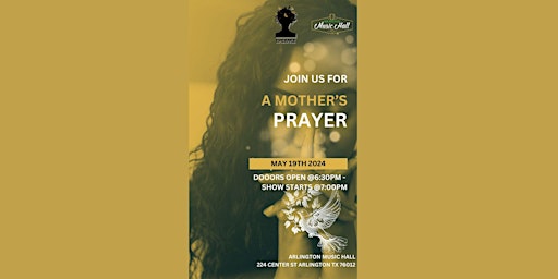 Imagem principal do evento A Mother's Prayer