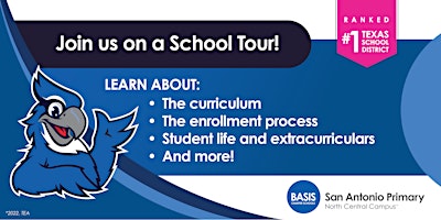 Primaire afbeelding van BASIS San Antonio Primary - North Central Campus School Tour