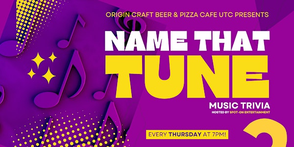 Name That Tune! Music Trivia hosted by Spot-On Entertainment