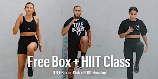 Imagem principal do evento Free Box & HIIT Class