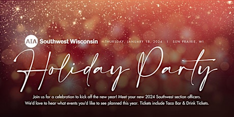 Image principale de AIA Southwest Wisconsin Holiday Party