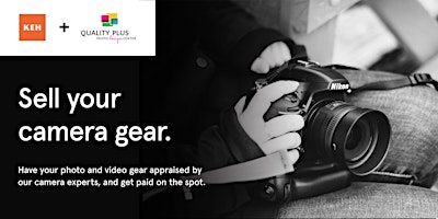 Primaire afbeelding van Sell your camera gear (free event) at Quality Plus Photo
