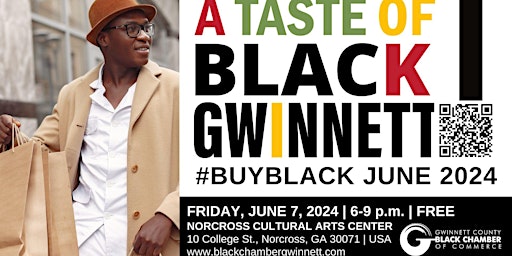 Hauptbild für A Taste of Black Gwinnett - June 2024