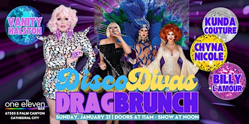 Disco Divas Drag Brunch with Vanity Halston primary image