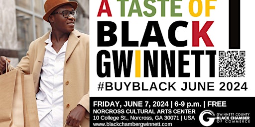 Imagem principal do evento A Taste of Black Gwinnett Vendor - June - 2024
