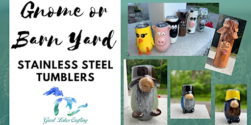 Sanford Gnome or Barn Yard Tumblers at Crazy Vines Winery