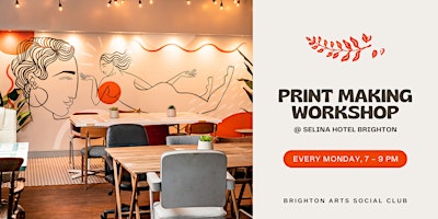 Primaire afbeelding van Print Making Workshop @ The Selina Hotel