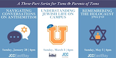 Imagem principal do evento Let's Talk About It! Antisemitism, Jewish Life on Campus, and the Holocaust