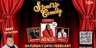 Imagem principal do evento Comedy Night with Mick Miller