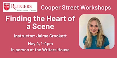 Image principale de Cooper Street Workshop: Finding the Heart of a Scene