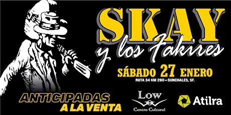 Primaire afbeelding van 27/01/2024 | SKAY y Los Fakires  - Low Centro Cultural