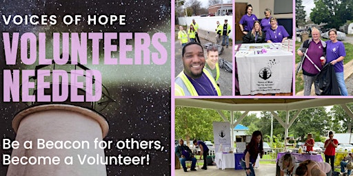 Imagem principal de Voices of Hope Volunteer Orientation- Cecil County