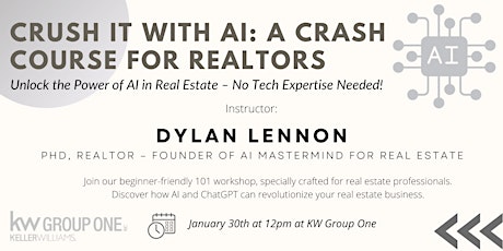 Crush it With AI: A Crash Course for Realtors primary image