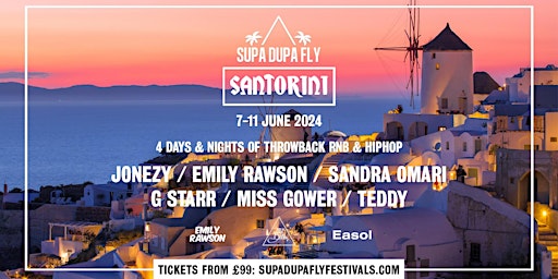 Hauptbild für Supa Dupa Fly Santorini 2024