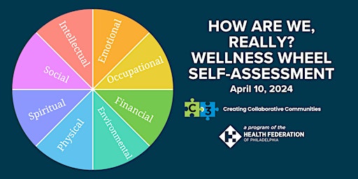 How Are We, Really? Wellness Wheel Self Assessment primary image