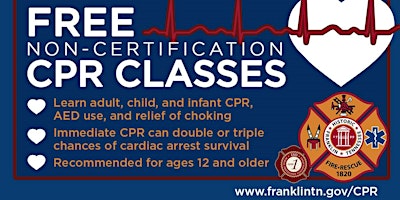 Imagen principal de Community CPR (non-certification)