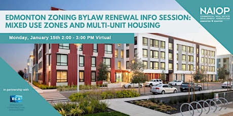 Imagem principal do evento Mixed Use Zones and Multi-Unit Housing Information Session