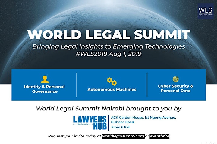 WORLD LEGAL SUMMIT Nairobi- Thursday 1st August {Regulating Emerging Tech} image