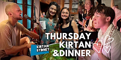 Hauptbild für Thursday Night Kirtan & Dinner - (Online Bookings Only)
