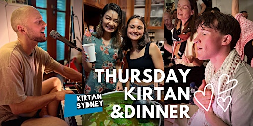 Thursday Night Kirtan & Dinner - (Online Bookings Only)