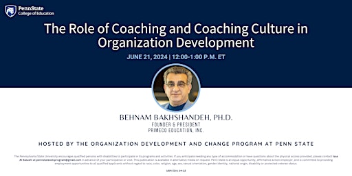 Imagem principal de The Role of Coaching and Coaching Culture in Organization Development