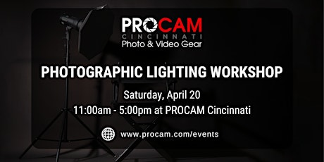 Photographic Lighting Workshop at PROCAM Cincinnati