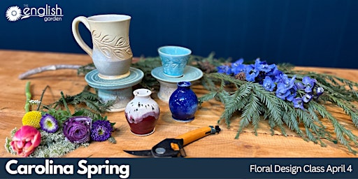 Imagem principal do evento Carolina Spring Floral Design Class