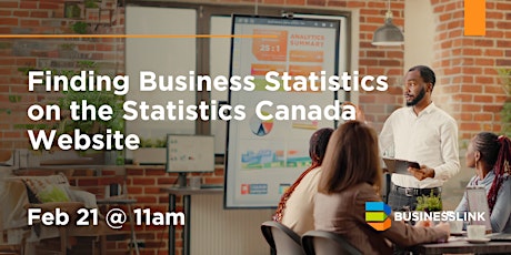 Primaire afbeelding van Finding Business Statistics on the Statistics Canada Website