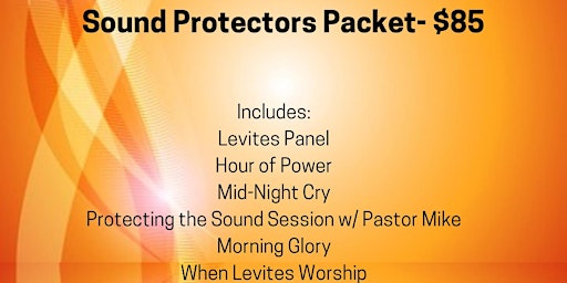 The Levites Packet: Sound Protecters primary image