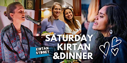 Imagem principal do evento Saturday Night Kirtan & Dinner (Online Bookings only)