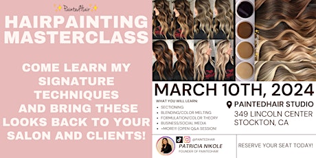 PaintedHair Demo Class (Look & Learn) March 10th, 2024 primary image