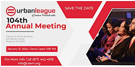 Urban League of Eastern MA 104th Annual Meeting primary image